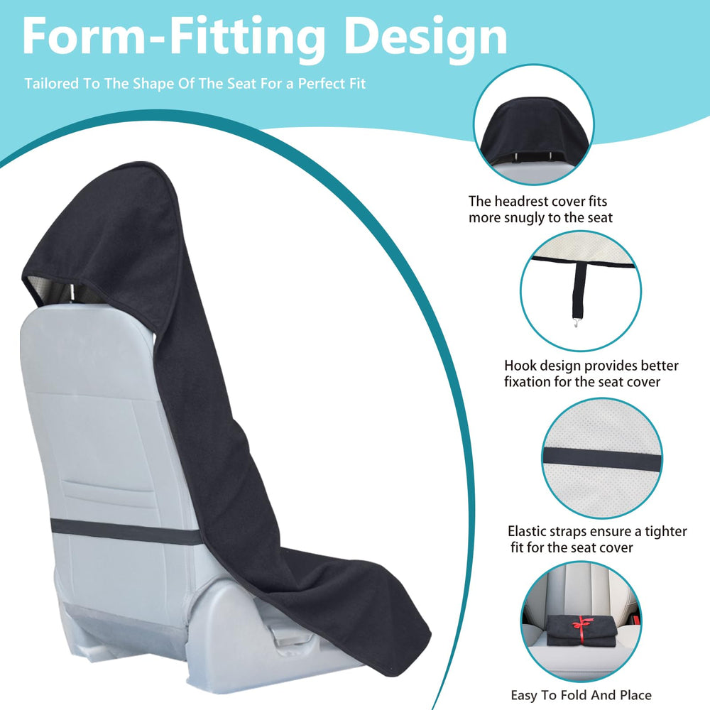 Teuaktty size scale on seat illustrating large 29.5x56 inch coverage