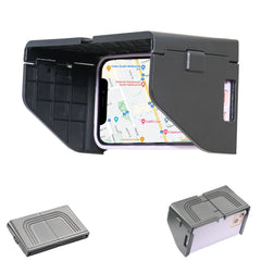 TFY front view visor attached showing glare reduction benefit
