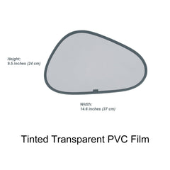 TFY texture closeup of tinted film highlighting anti-glare surface and UV reduction