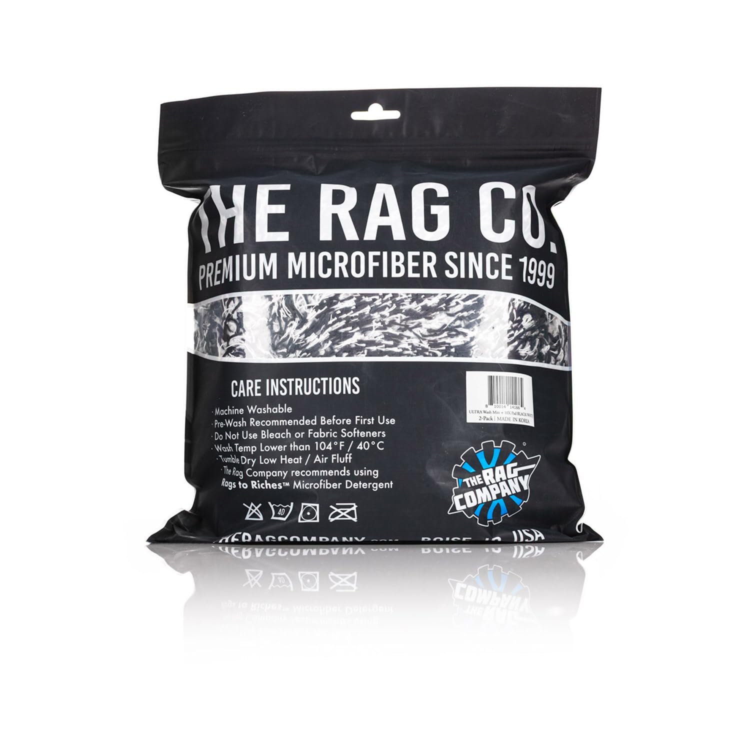 The Rag Company product packaging and label showing quality details and value benefit