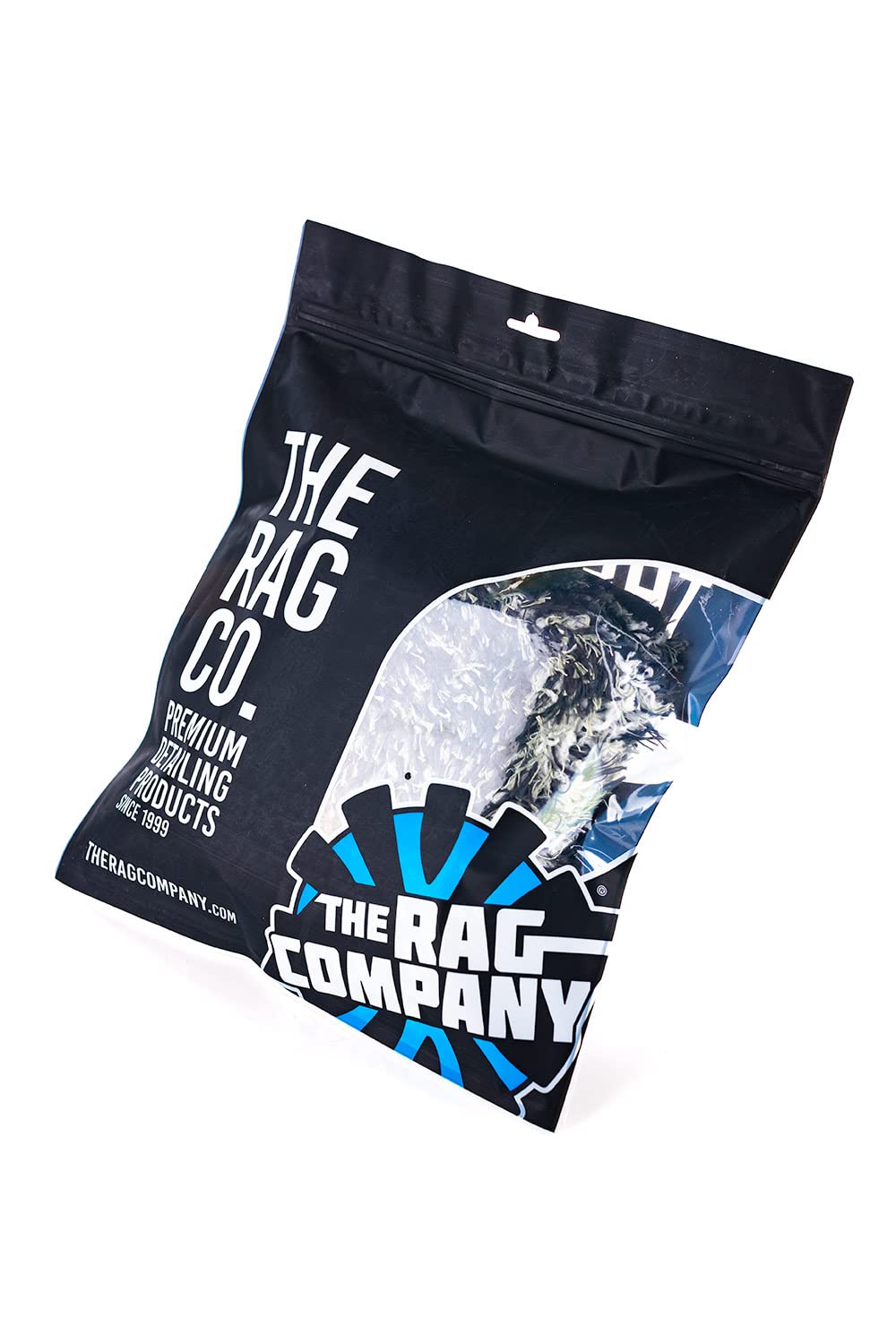 The Rag Company Cyclone Ultra rinsing mitt shows easy contaminant release benefit