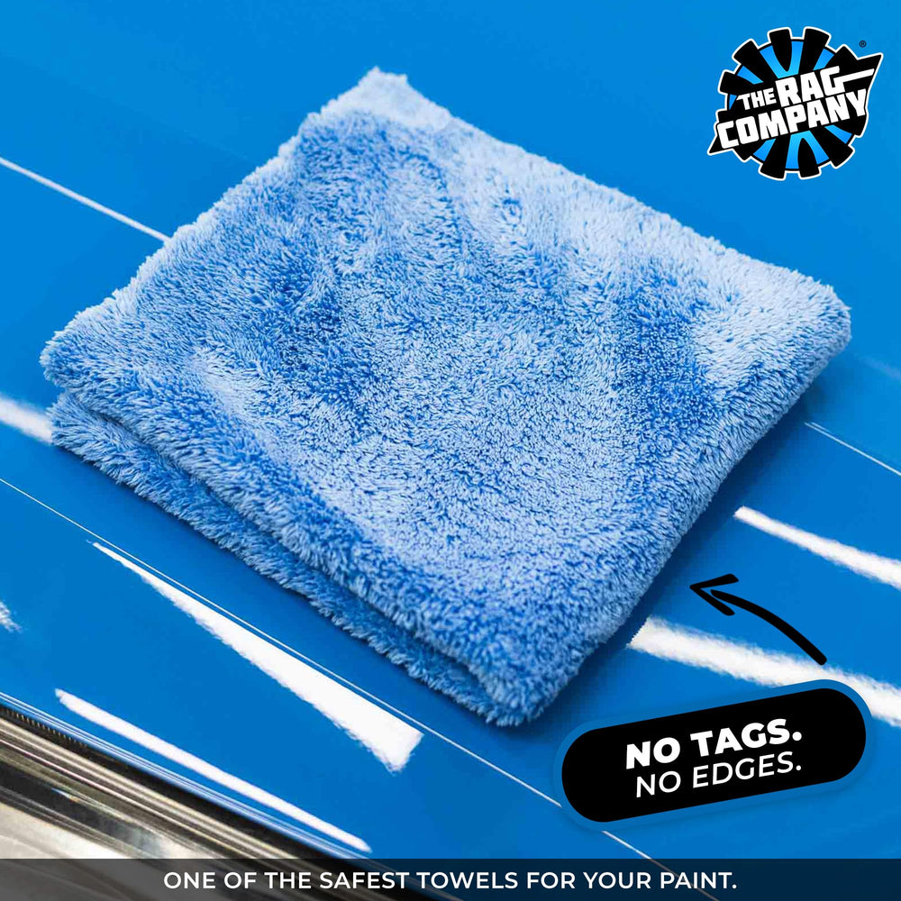 The Rag Company folded towel ready to use highlighting lint-free surface