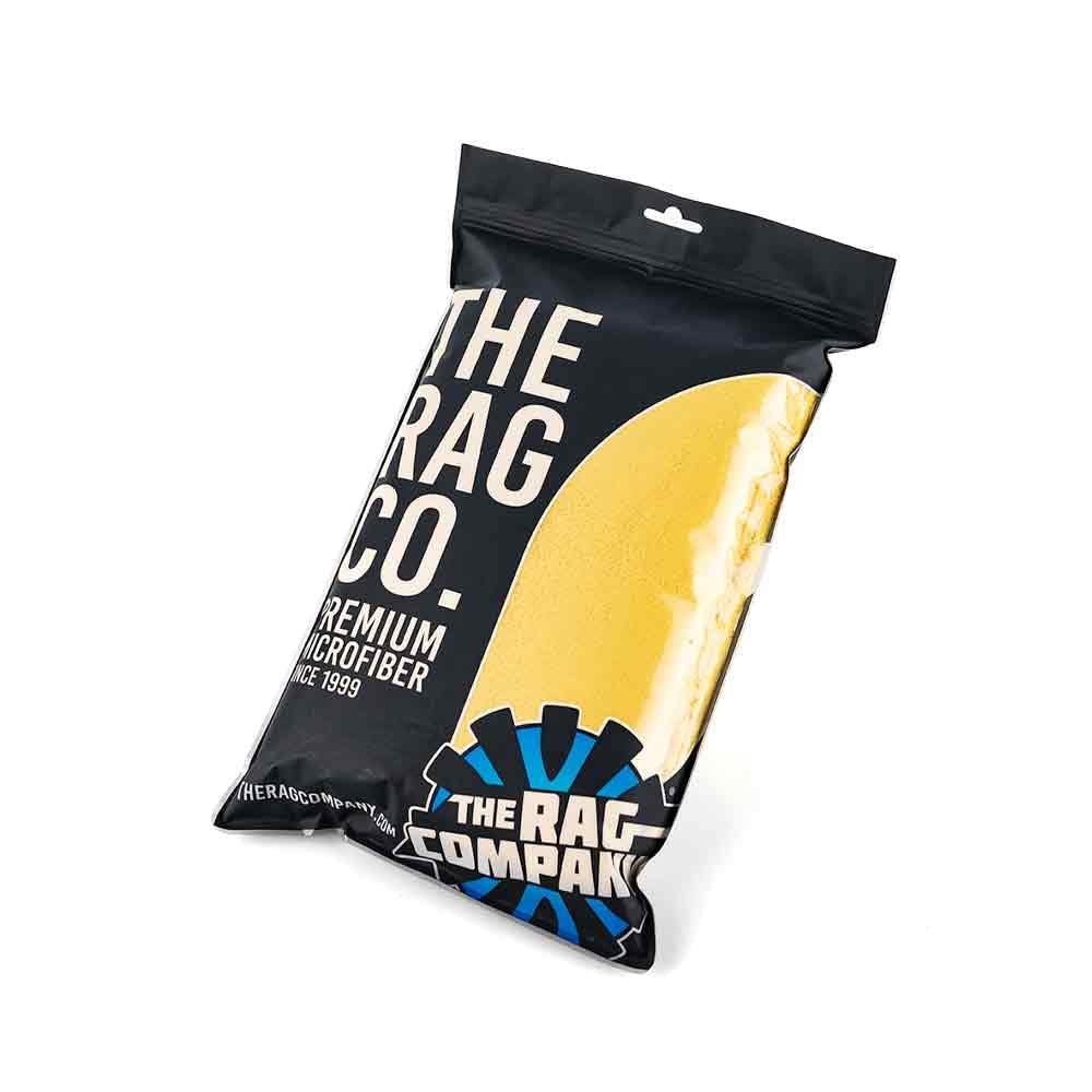The Rag Company folded towel showing plush pile and neat presentation for easy storage