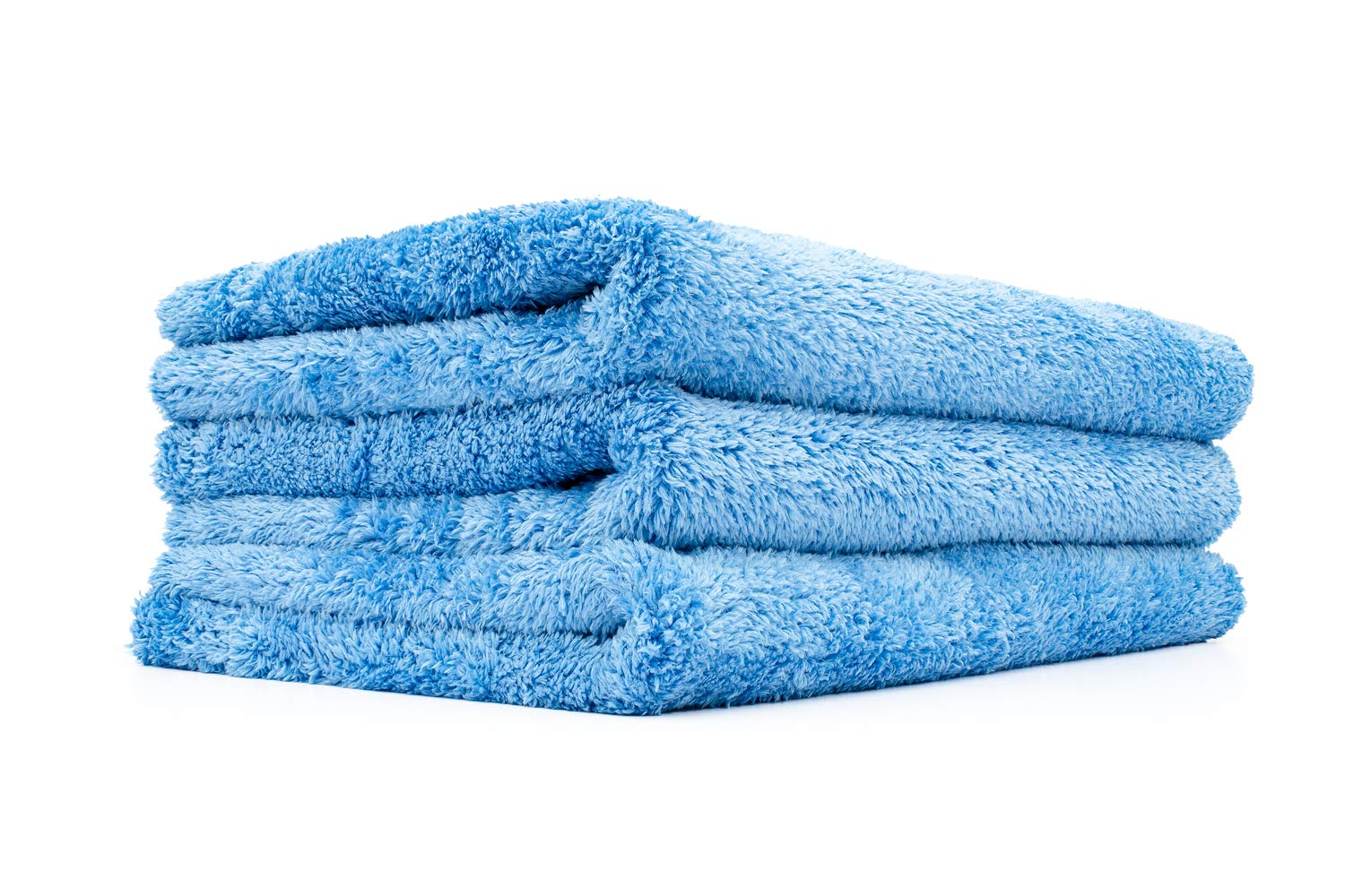 The Rag Company front-packaging showing three Eagle Edgeless towels for convenience