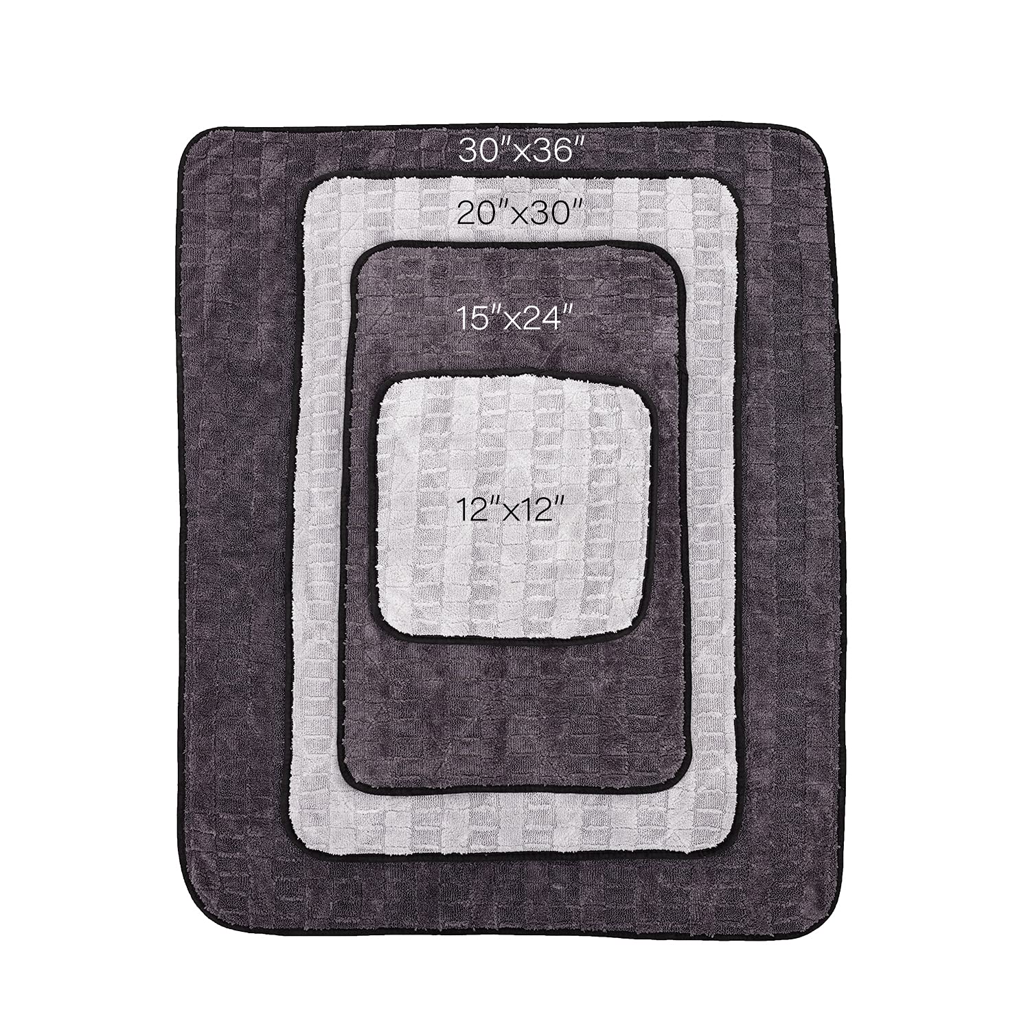 The Rag Company ButterSoft suede border detail protecting paint and trim