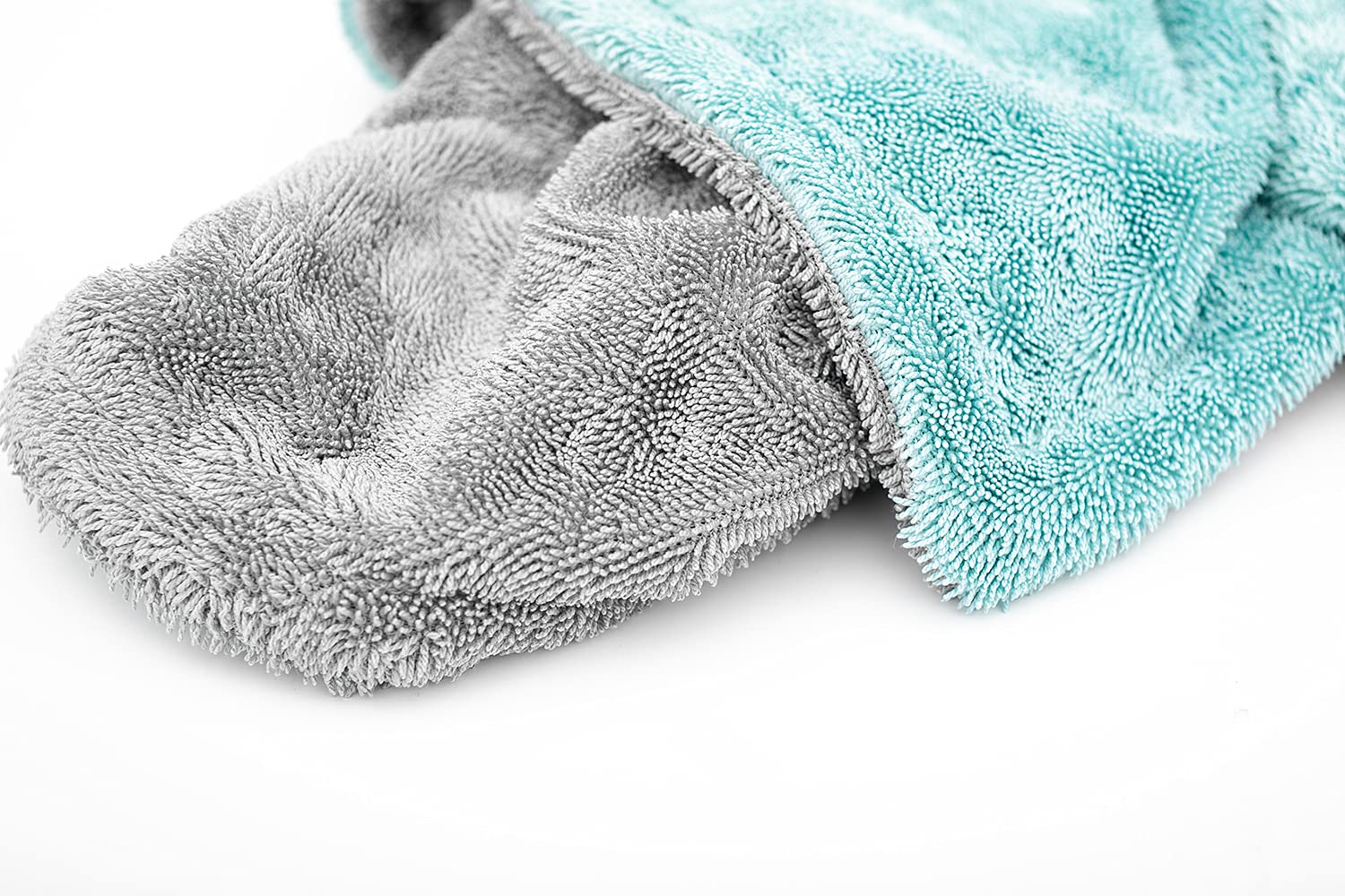 The Rag Company Liquid8r loop-weave texture detail demonstrates superior water trapping