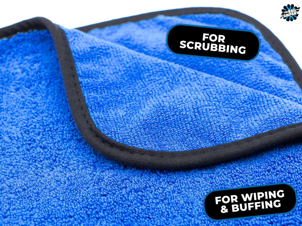 The Rag Company close-up of towel fibers highlighting texture and high absorbency