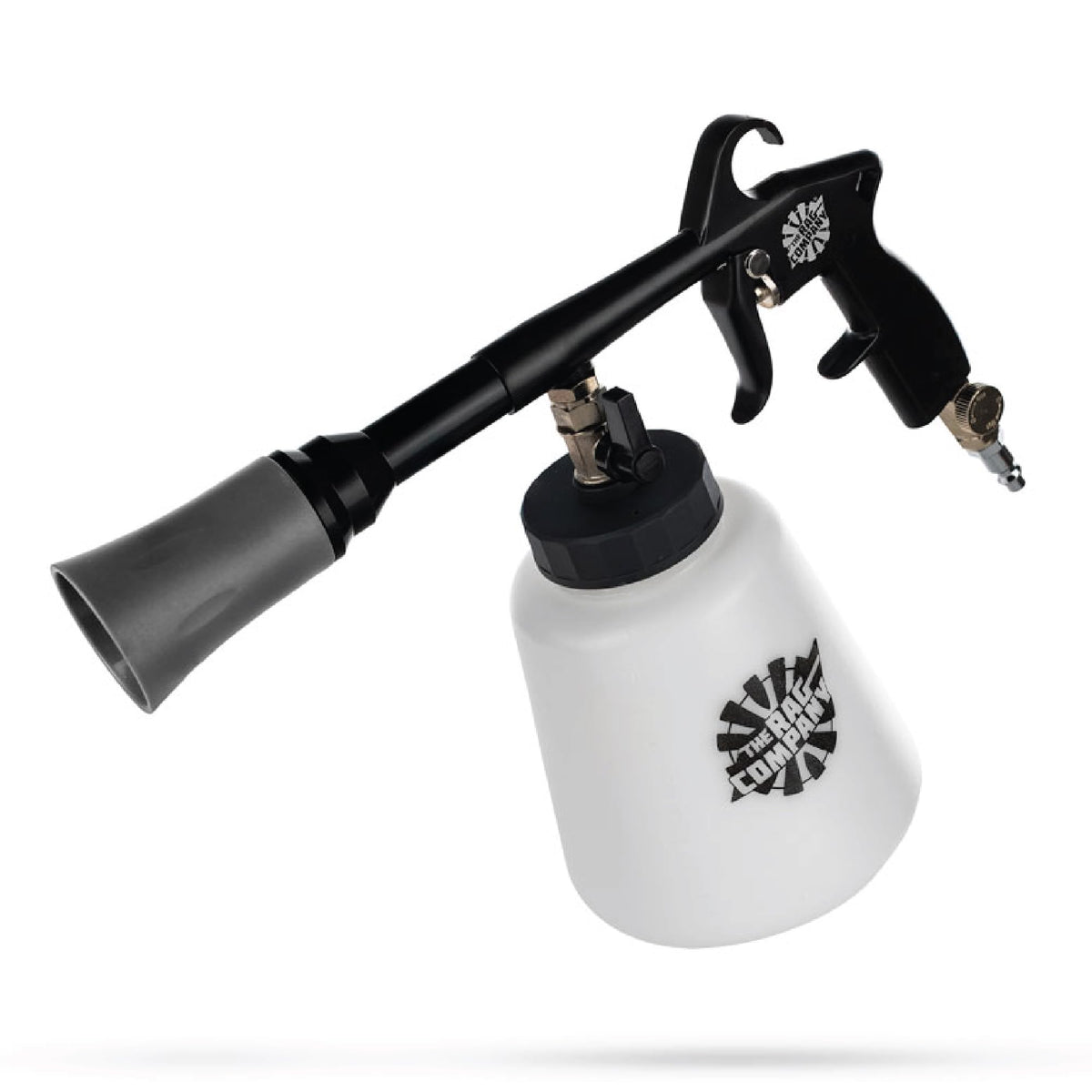 The Rag Company Ultra AIR Blaster Plus front view showing compact metal design and trigger control