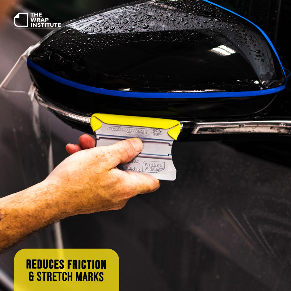 THE WRAP INSTITUTE felt texture under light illustrating soft, consistent contact