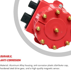 THEBIGDEALS cap and rotor closeup highlighting durable contacts and easy swap