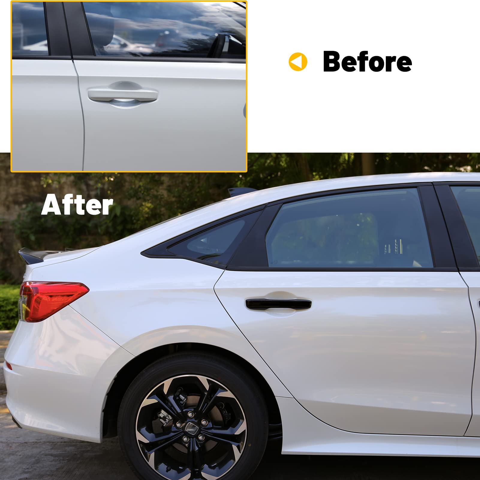 Thenice installed on vehicle side demonstrating OEM look and sleek upgrade