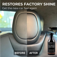 The Pro Stuff conditioner droplet close-up highlighting micro-emulsion texture