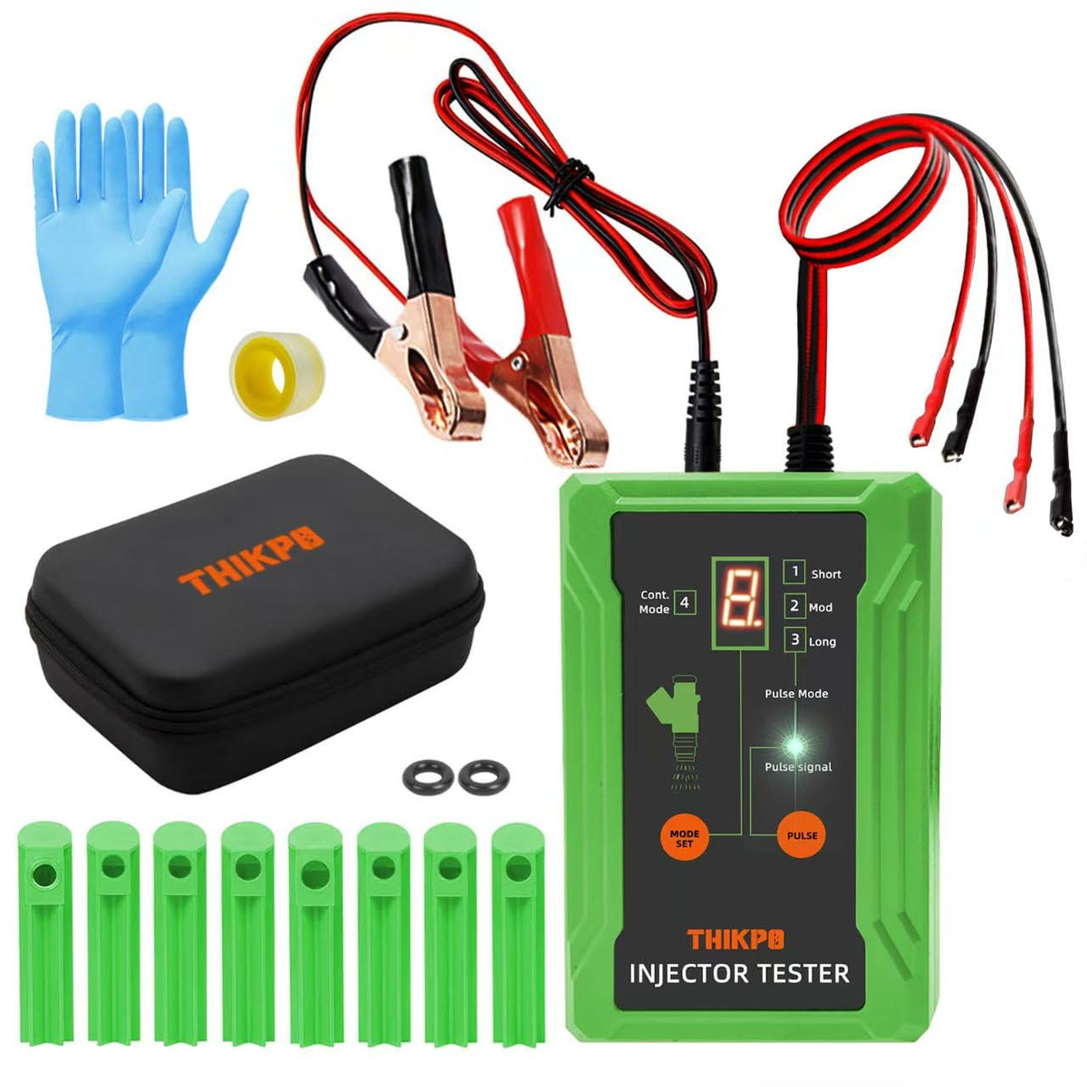 THIKPO front panel and accessories showing kit layout and portability benefit