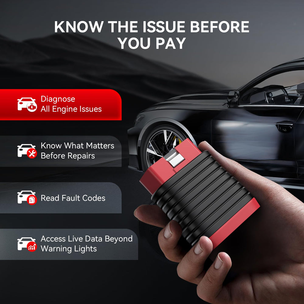 thinkcar BD6 next to a phone showing compact size and portability benefit
