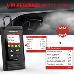 thinkcar plugged into vehicle dash demonstrating quick plug-and-play benefit