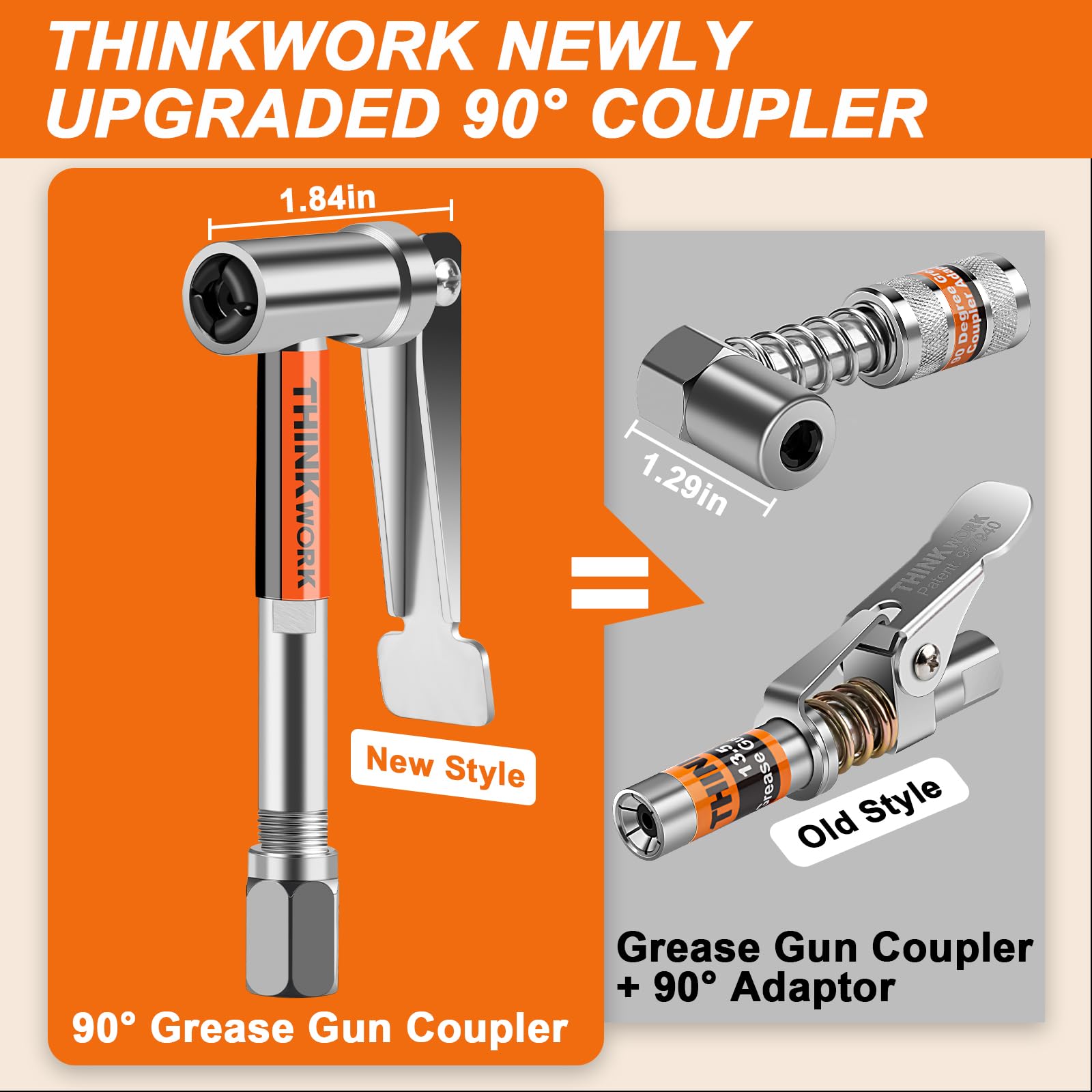 THINKWORK close-up of patented 4-jaw locking jaws for secure grip benefit