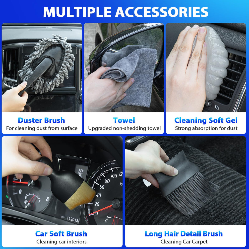 THINKWORK cleaning gel with vent brush for detailed dust removal benefit