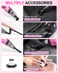 THINKWORK vacuum filter and nozzle close-up for easy maintenance