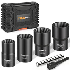 THINKWORK front view of kit showing all pieces and storage case for quick use