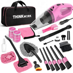 THINKWORK handheld vacuum front view showing compact design and power