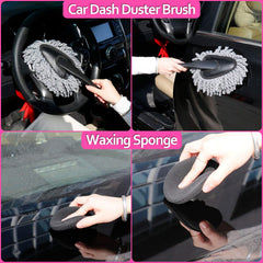 THINKWORK wheel and tire brushes removing grime without scratching rims