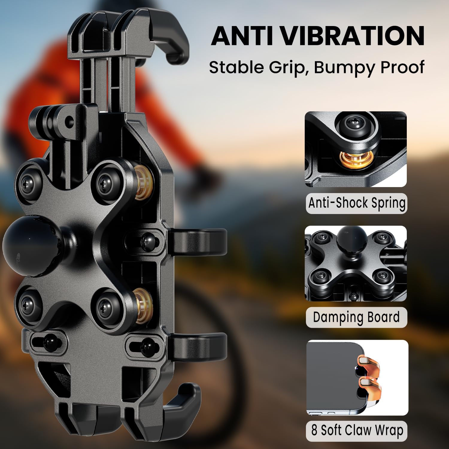 Thlevel Torx anti-theft knob with included key for theft resistance