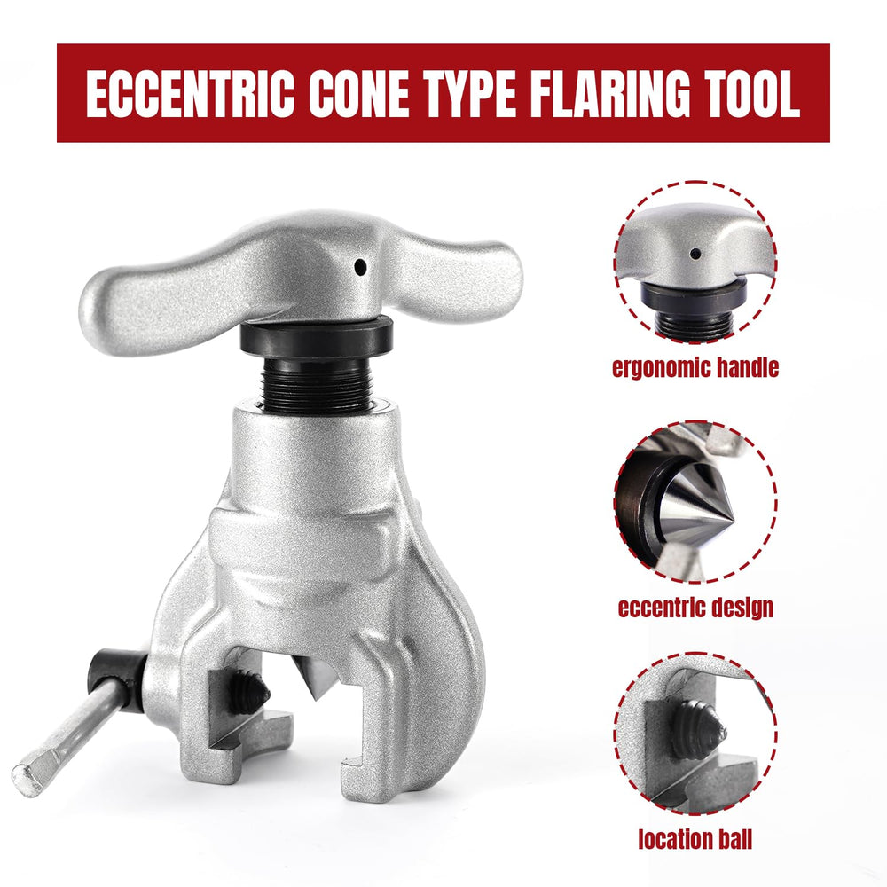 Thorstone flaring cone detail with smooth profile for consistent 45° flares