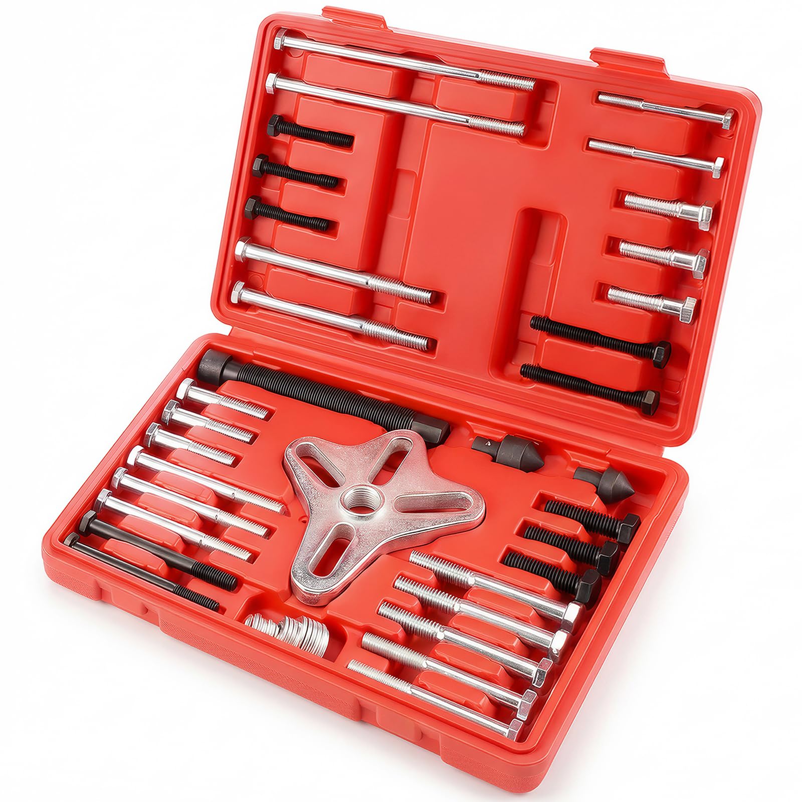 Thorstone front view of open case showing organized puller kit improving workflow