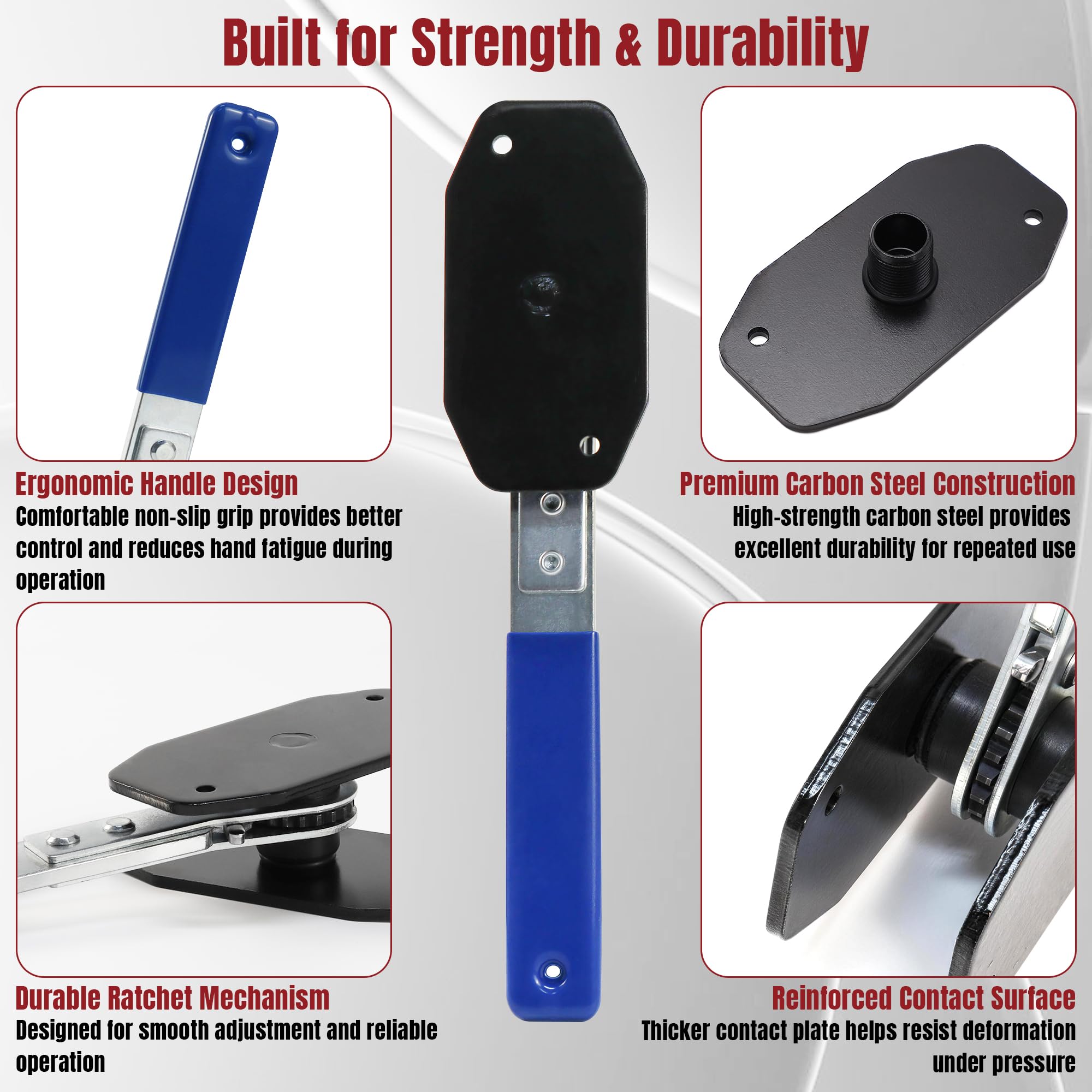Thorstone textured rotating handle close-up delivering secure grip and comfortable operation