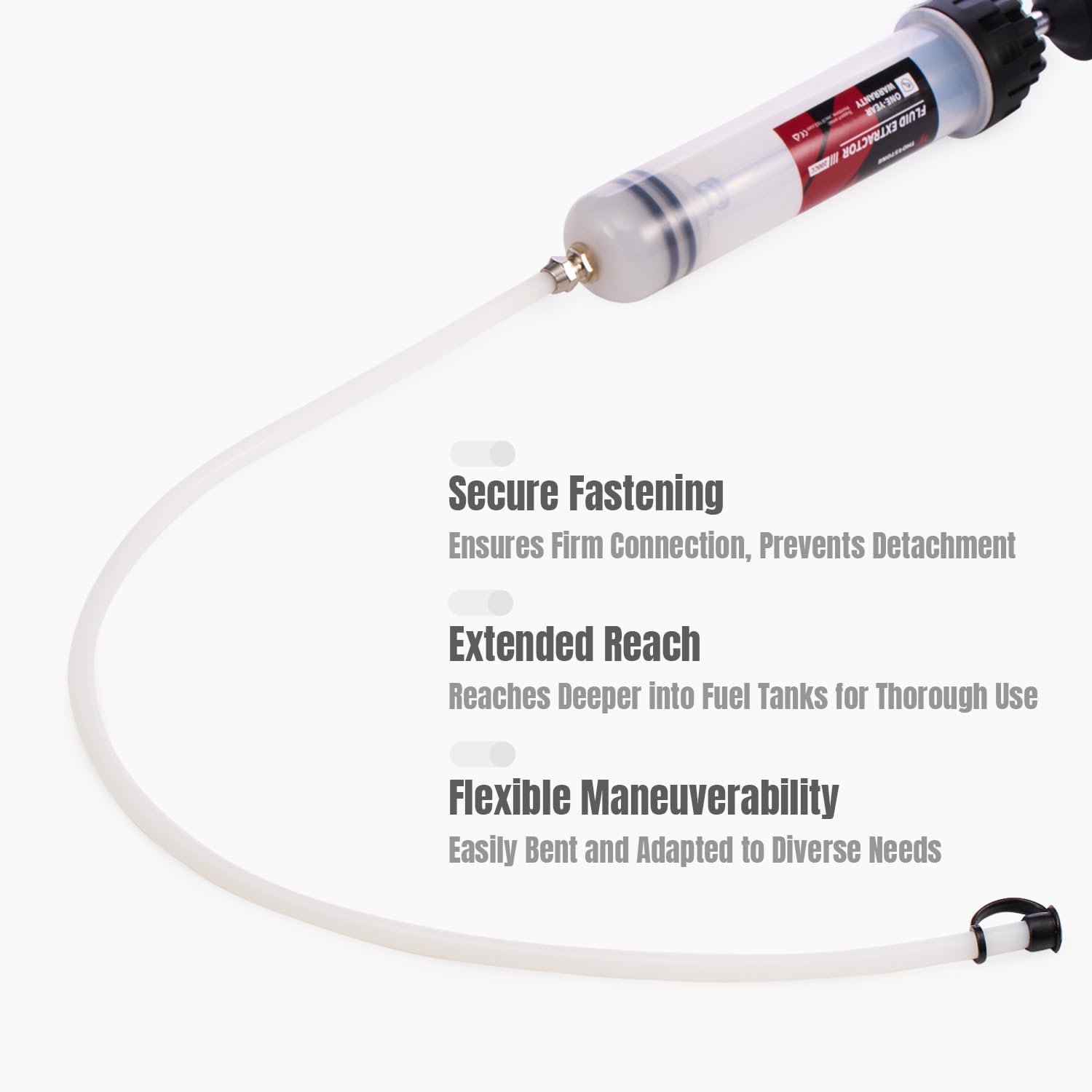 Thorstone extractor held in hand to show compact size and easy maneuverability