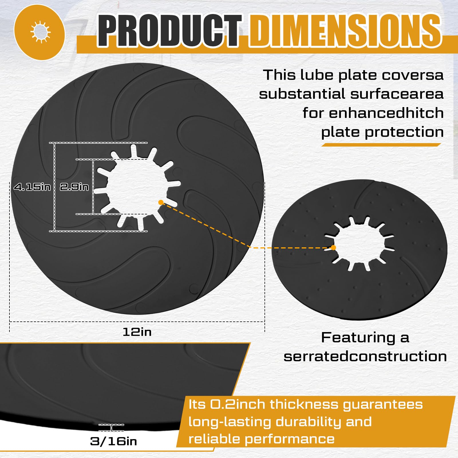 Threlaco closeup of polyethylene texture highlighting low‑friction surface benefit