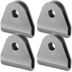 Threlaco front view of four tabs showing compact mounting points and consistent fit