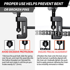 Thsakzo close-up of precision drive screw showing reduced thread clearance for accuracy