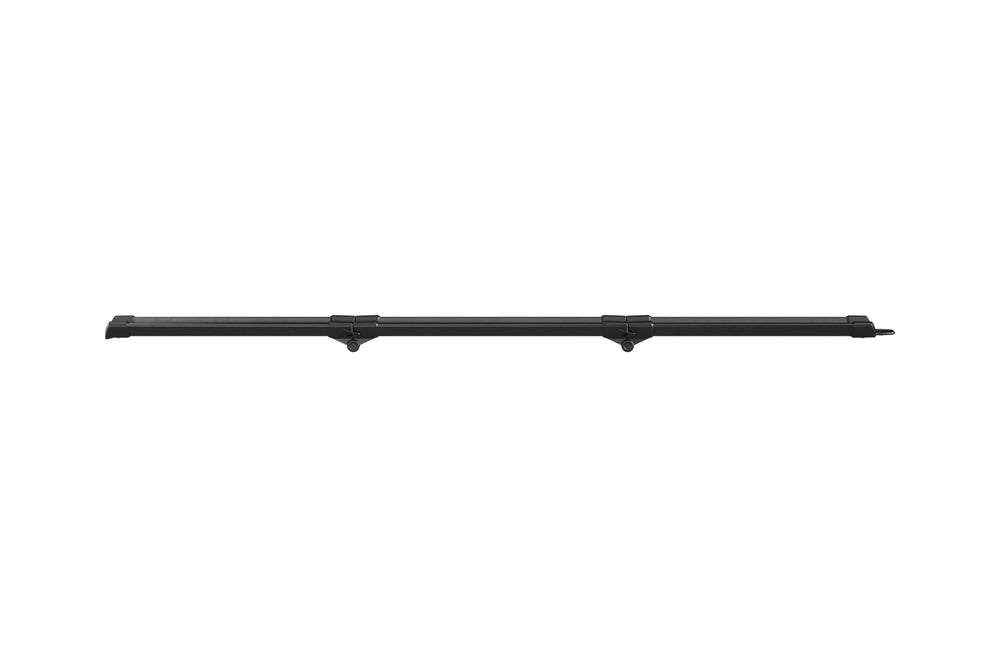 Thule ramp front view showing black ramp and non-slip surface for safe loading