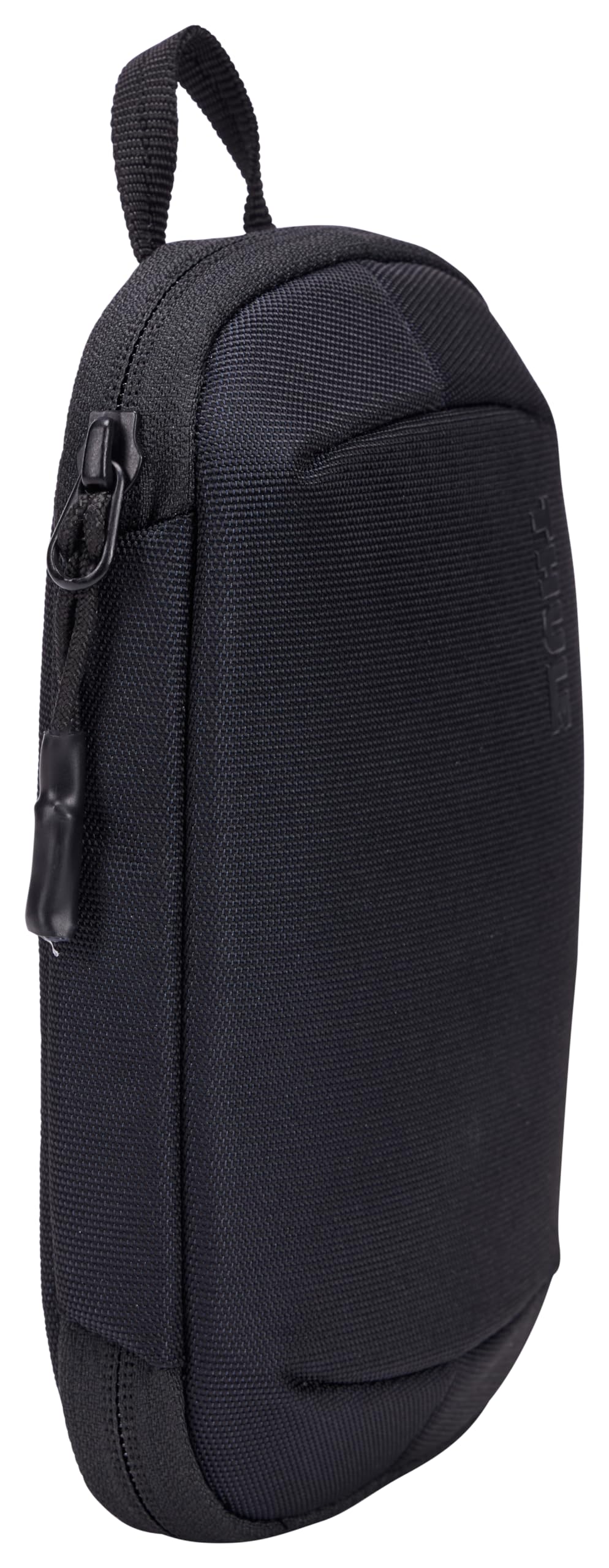 Thule Subterra PowerShuttle small elastic loops detail securing cables and earbuds neatly