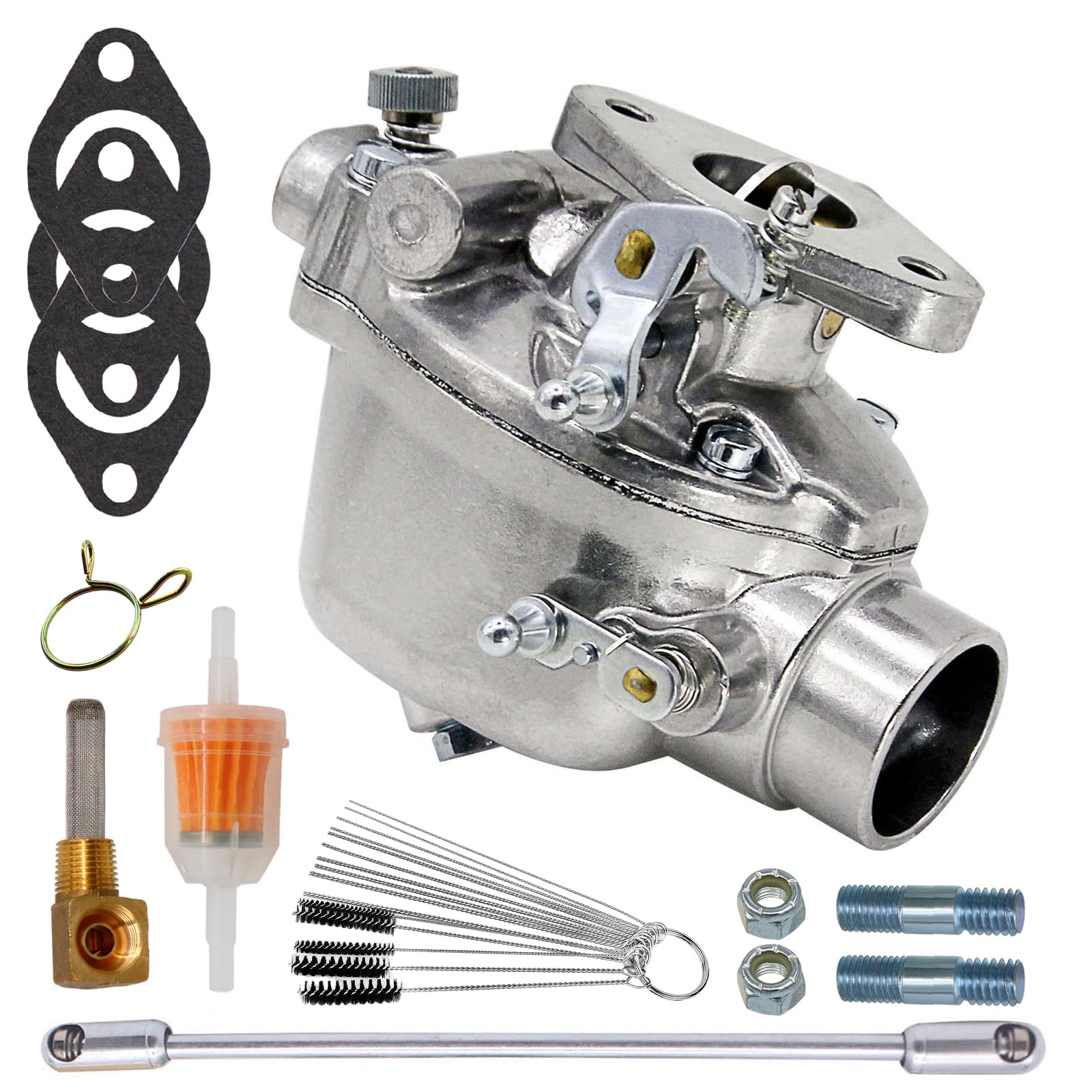 THUNDERMINGO front view of carburetor showing intake ports and clean finish, assurance of fit