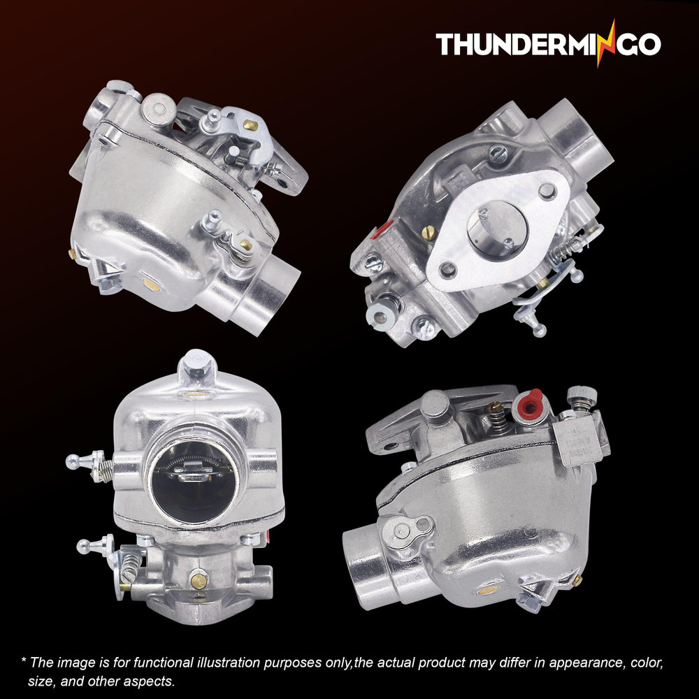 THUNDERMINGO carburetor mounted on intake flange demonstrating direct-fit replacement benefit