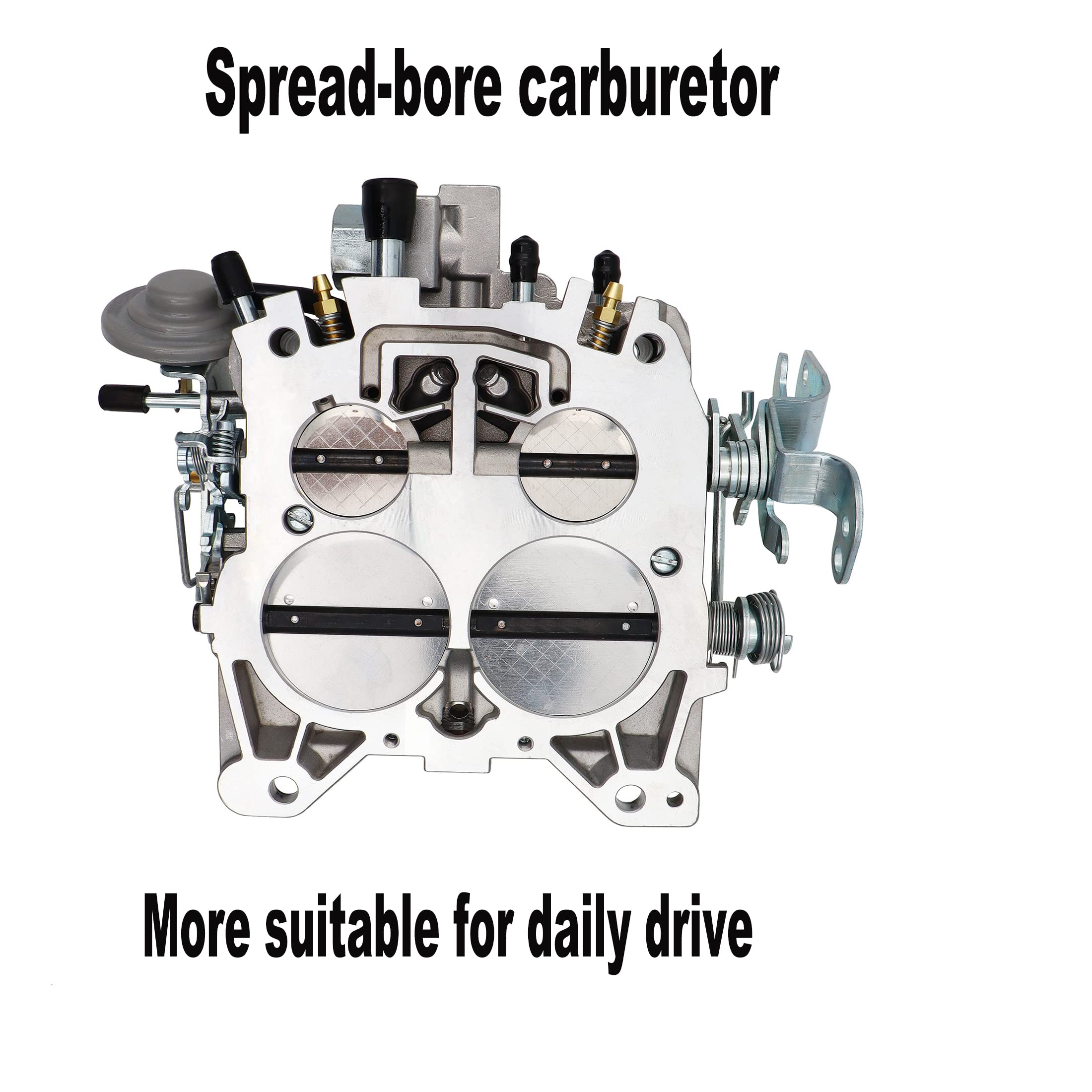 THUNDERMINGO carburetor installed on Chevy small-block showing restored drivability