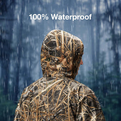 TIDEWE rain pants seam close-up showing sealed seams for reliable protection