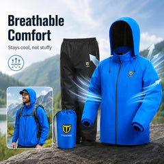 TIDEWE sealed seam close-up illustrating waterproof construction and durability