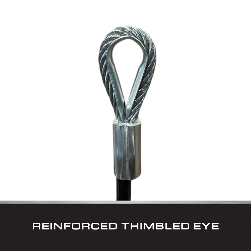 Tie Down galvanized core cross-section showing durable construction