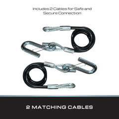 Tie Down wire latch detail for quick and secure hookups