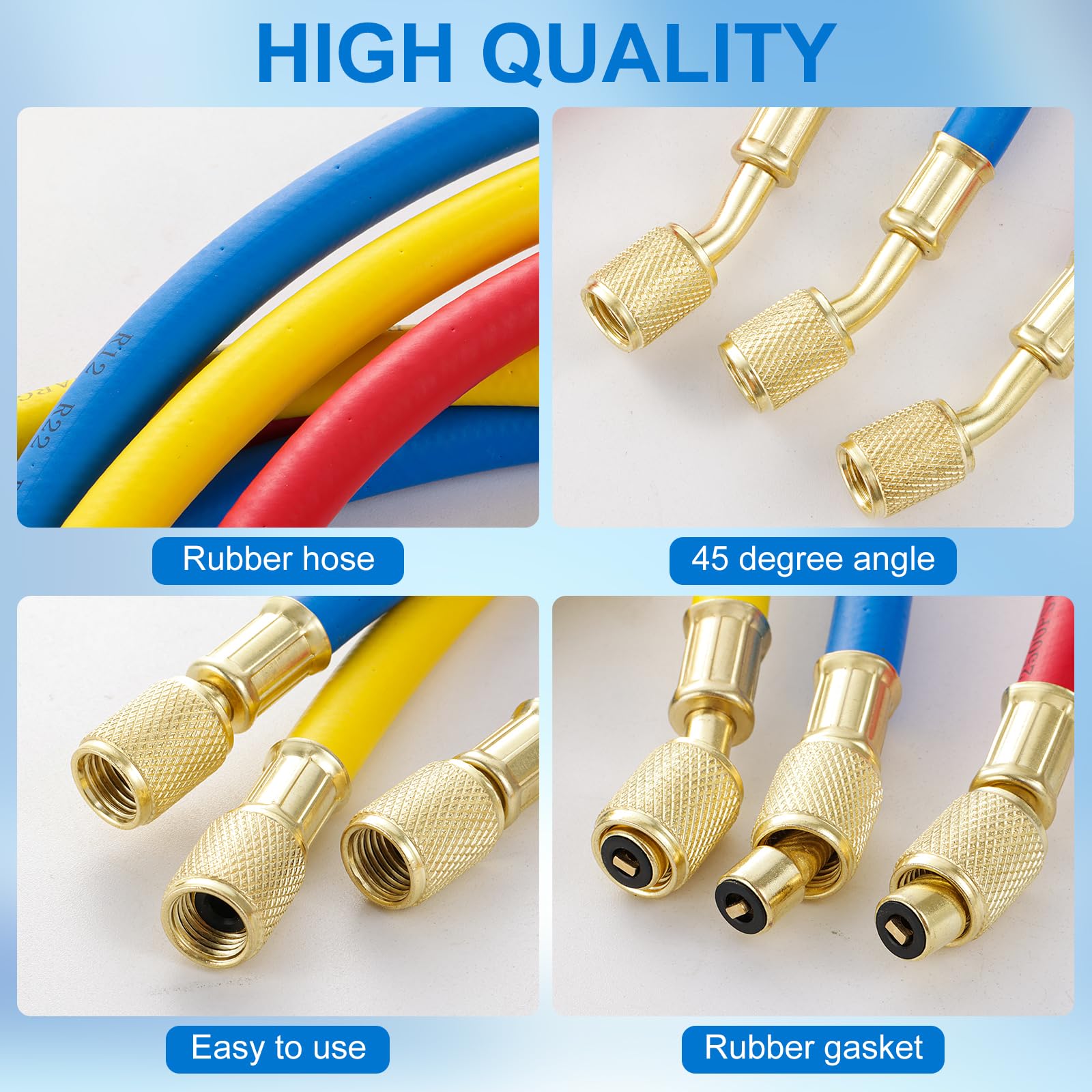 Tigbear 45 degree service port detail for easier valve access