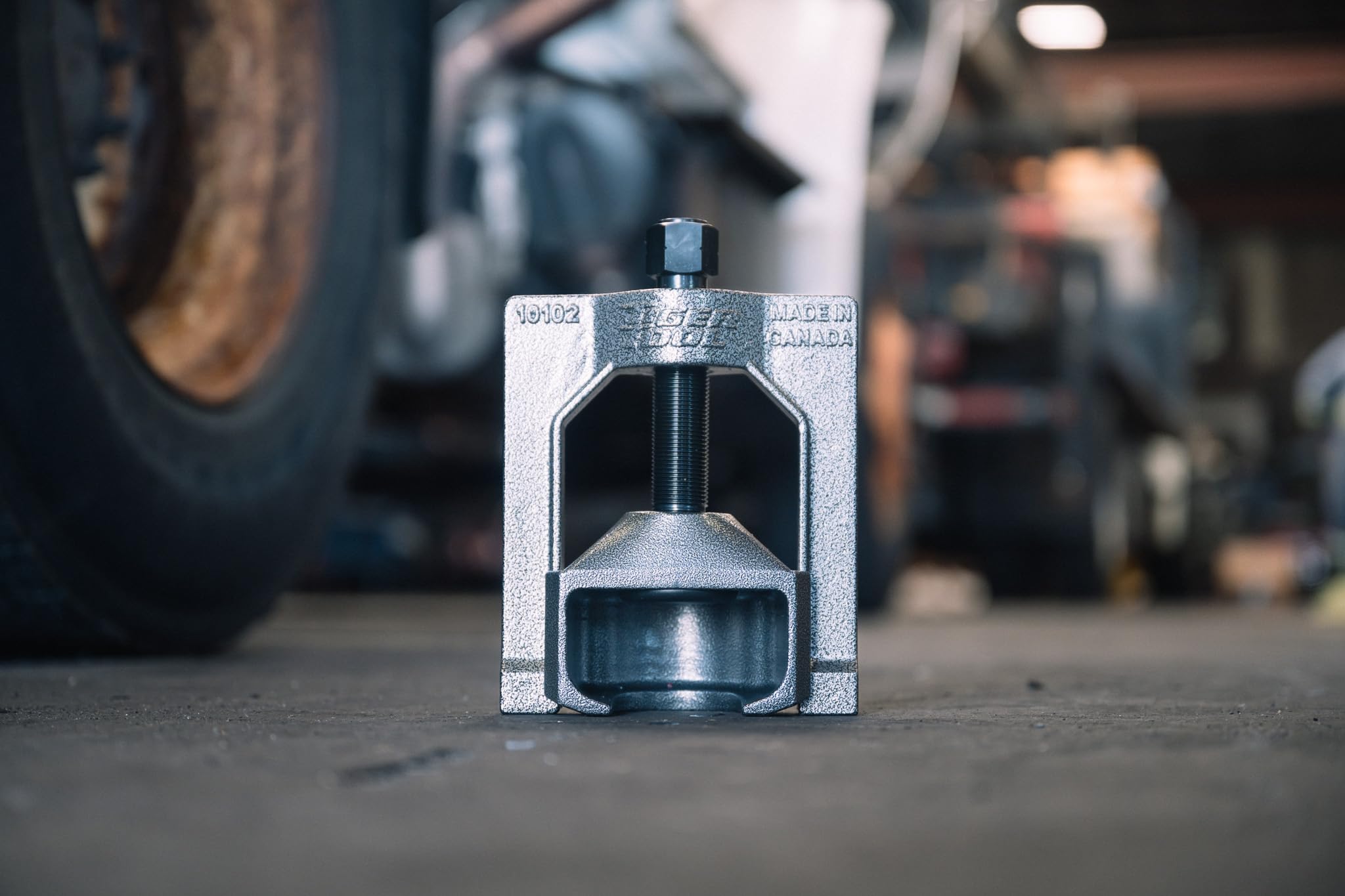Tiger Tool in fleet maintenance setting illustrating reliability for commercial shops