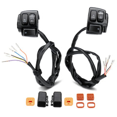 TIGERSGATE front view of switch housings showing full control layout and improved durability