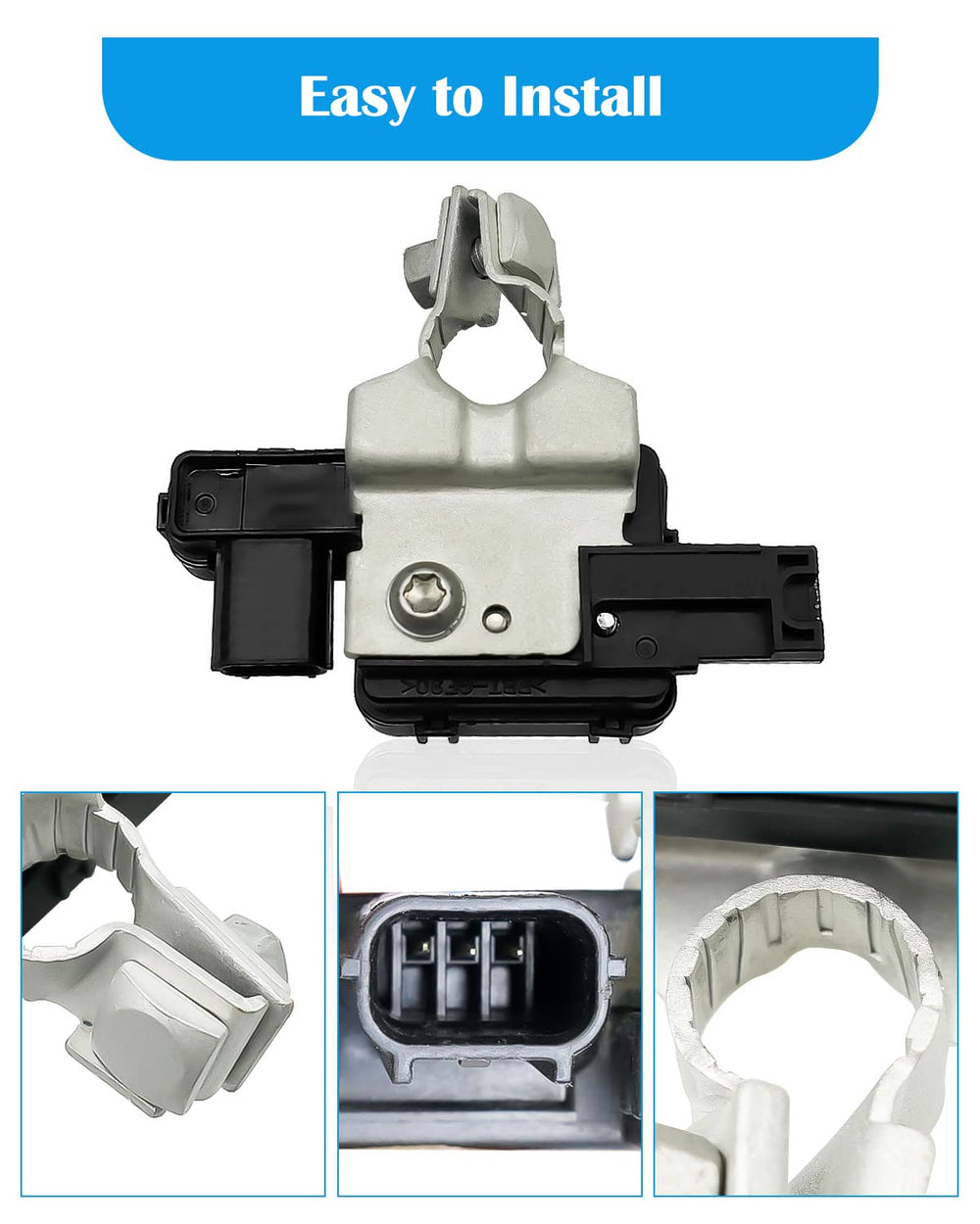 TIKSCIENCE installed sensor on car battery demonstrating ready-to-use fit