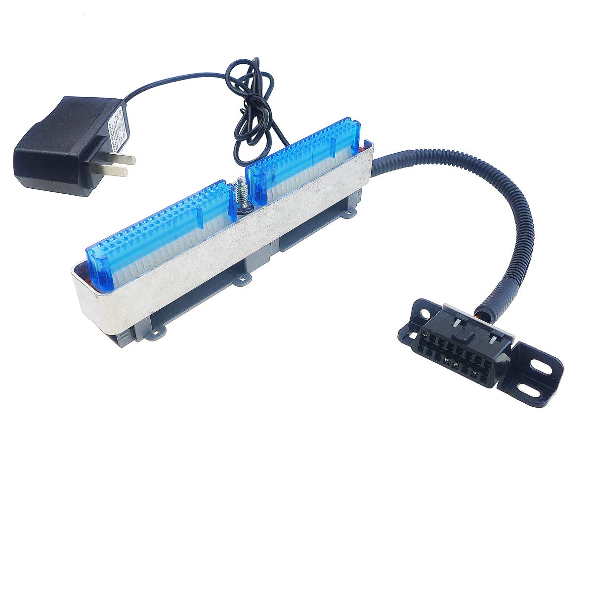 TIKSCIENCE front view harness showing connectors for easy bench programming