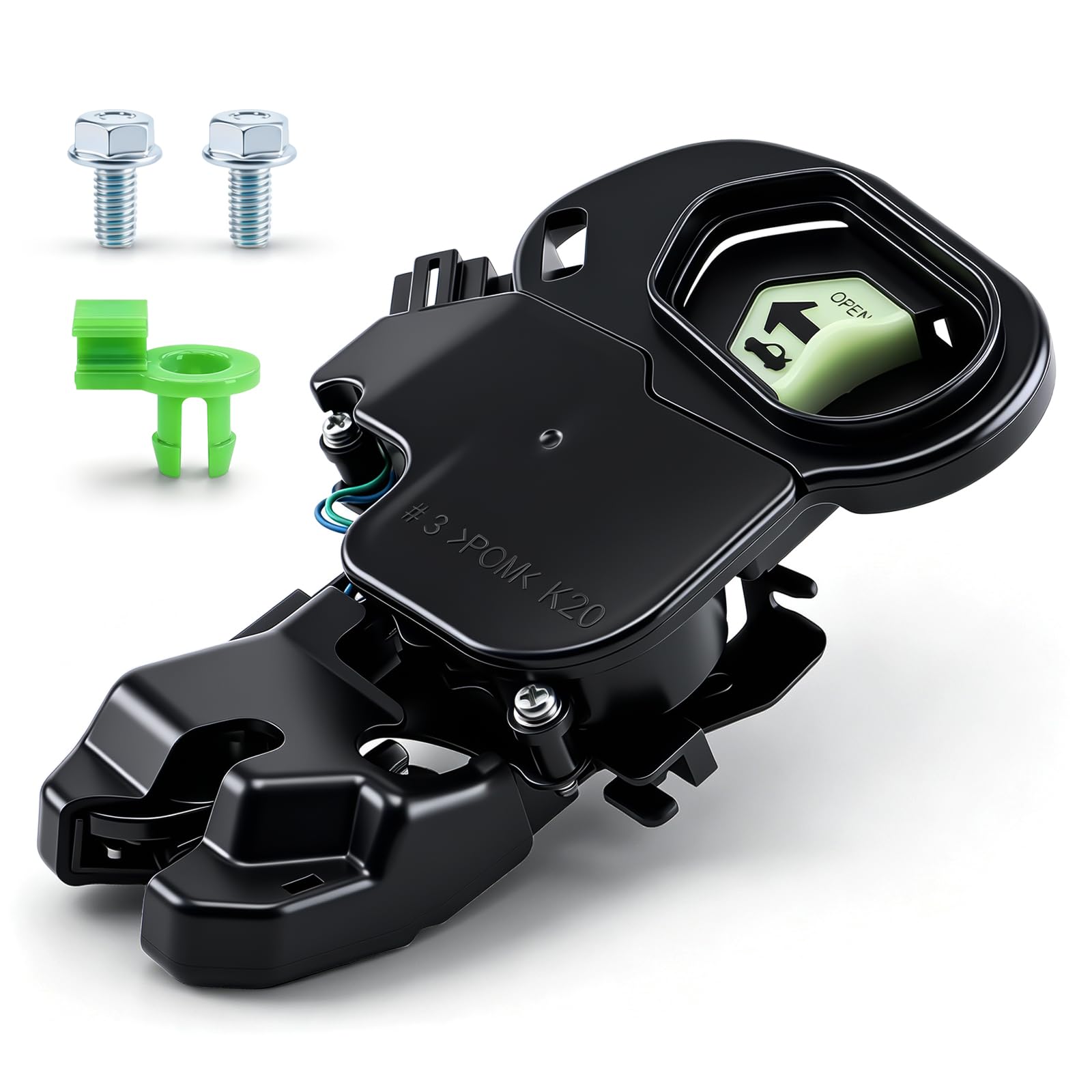 TIMEPAL trunk latch actuator front view showing robust housing and reliable fit