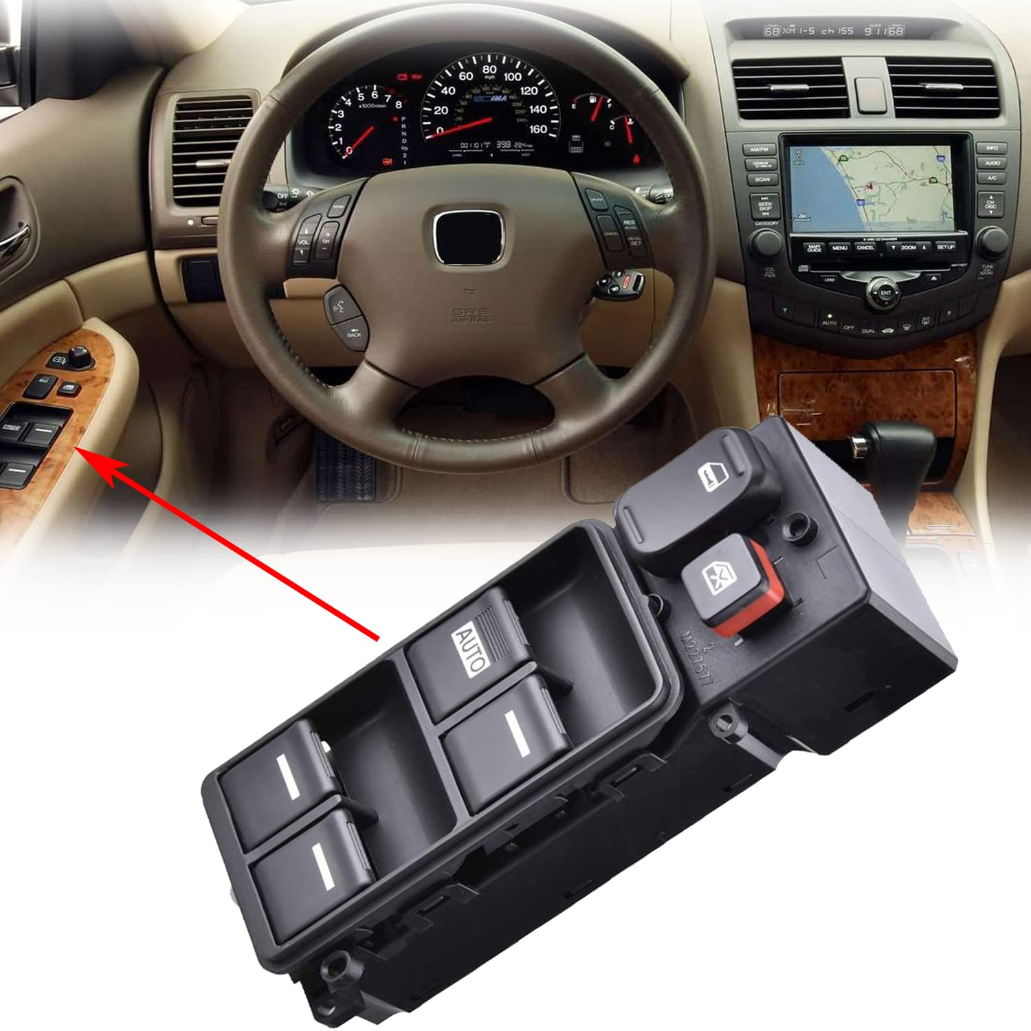 TINJO label and OEM part numbers visible, helps confirm exact Honda fit