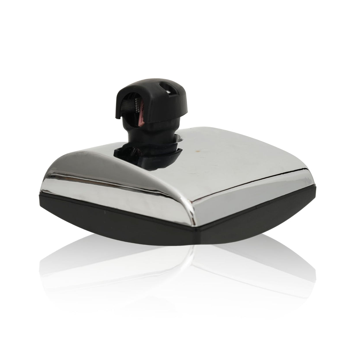 TINWID1919 chrome hood mirror front view showing fit and finish
